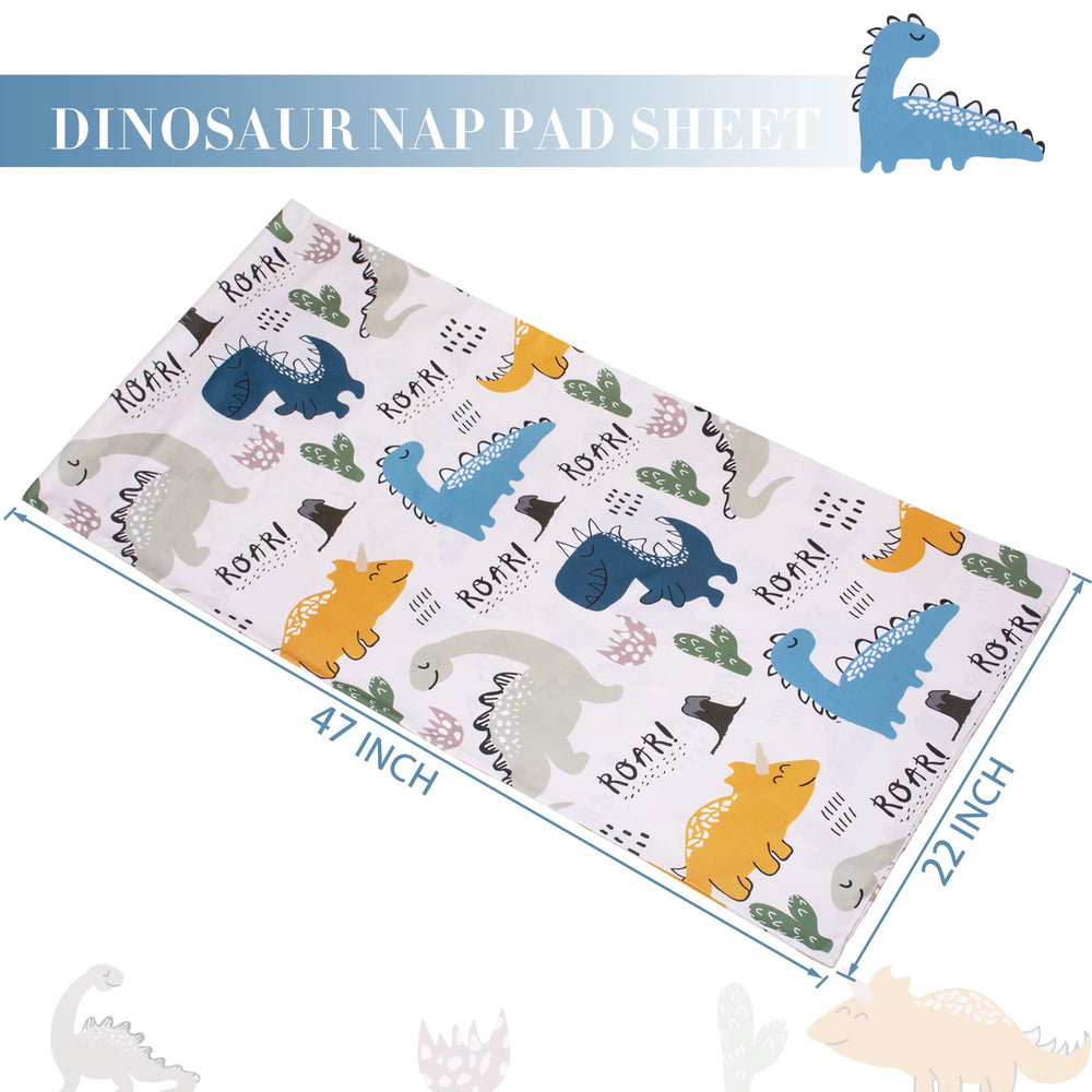 Suyfhdc nap mat cover showing sewn-in flap securing the mat