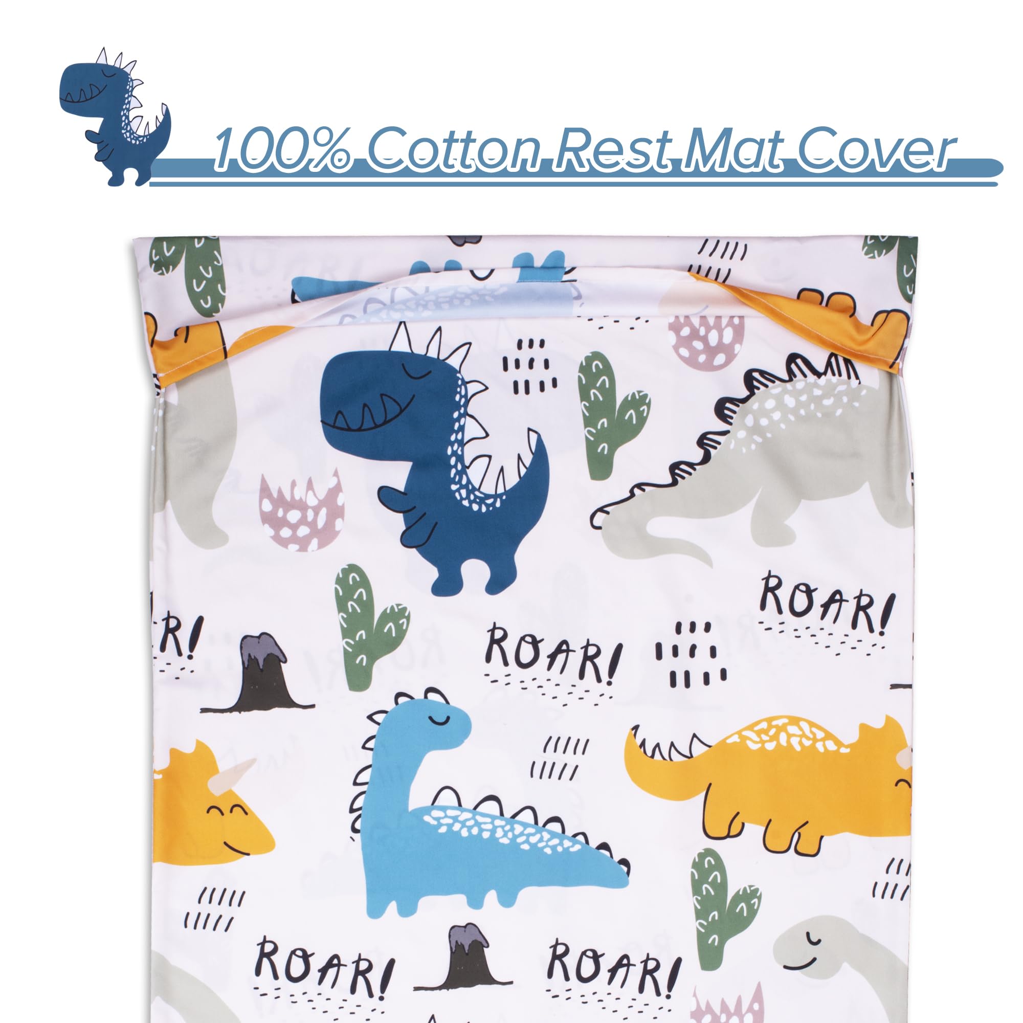 Suyfhdc nap mat cover ready for machine washing after daycare use