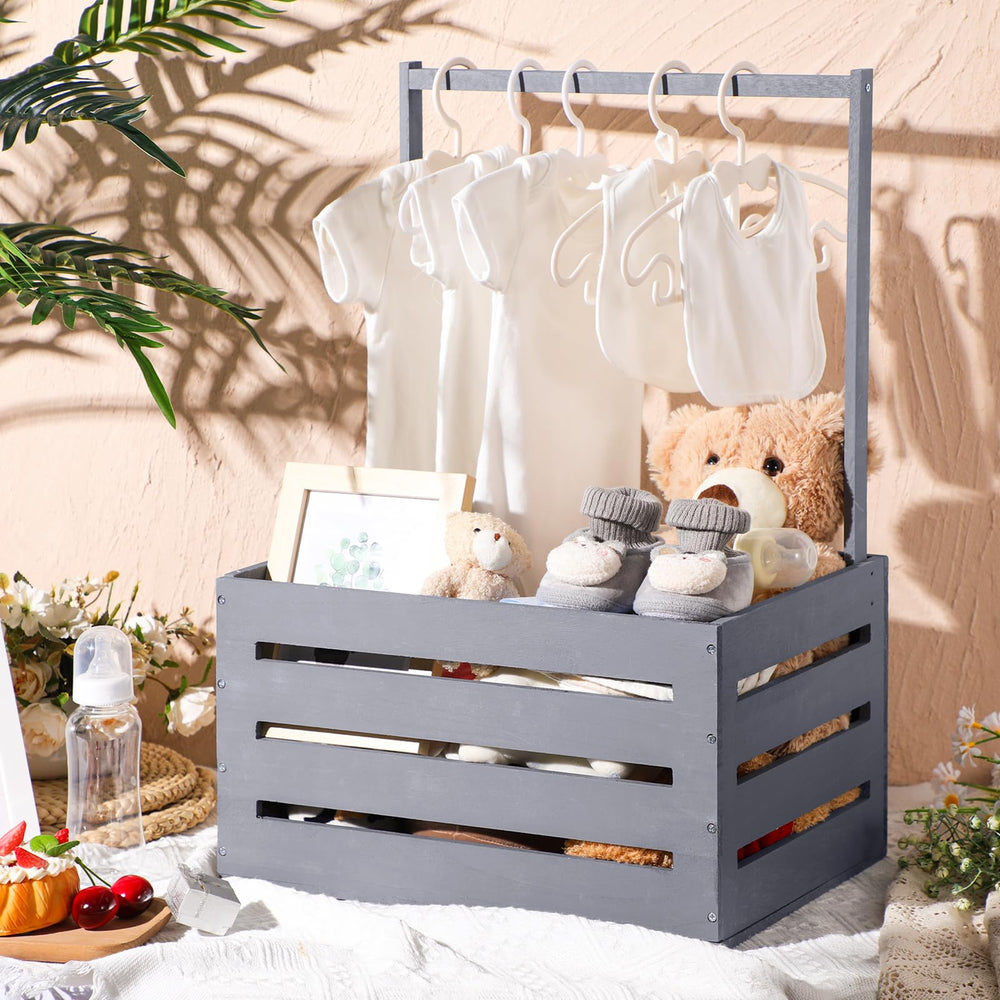 Suzile gift-ready wooden crate for birthdays baby showers or housewarmings