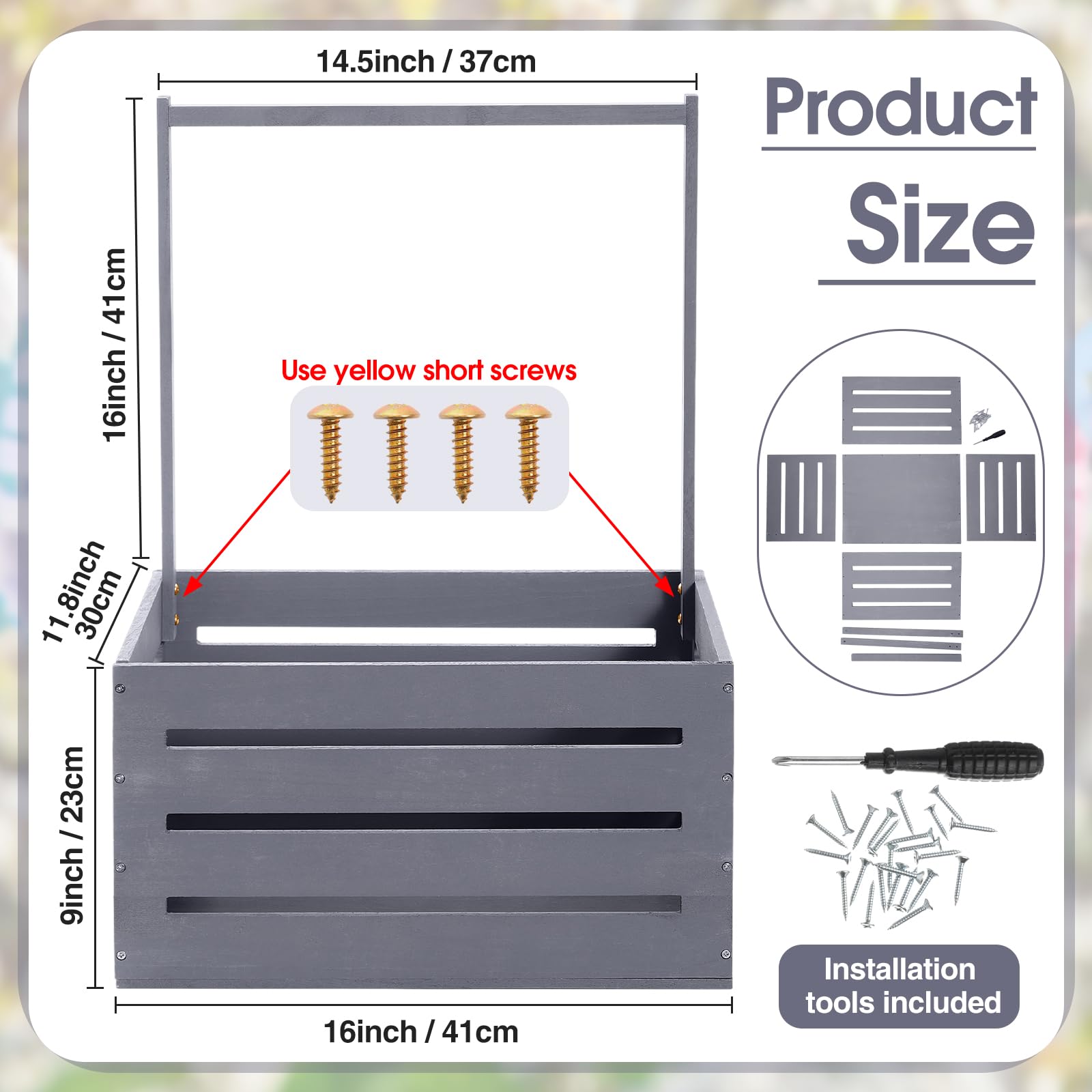 Suzile storage area fits clothes plush toys diapers and newborn essentials