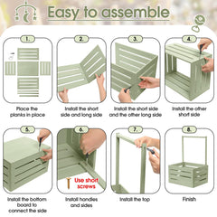 Suzile large storage crate dimensions 41 by 30 by 23 cm for ample organization