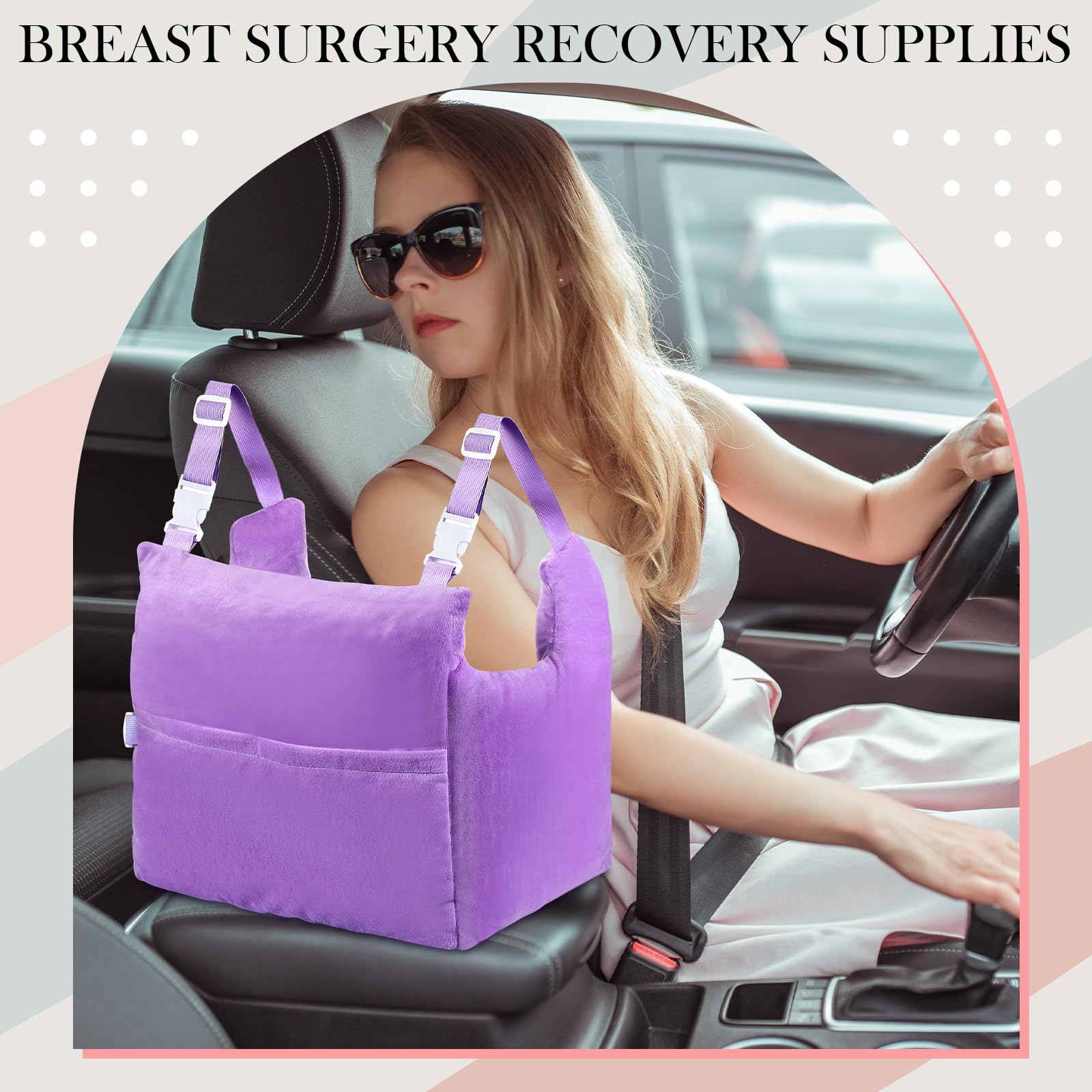 Suzile pillow after surgery supports comfortable alignment for rest