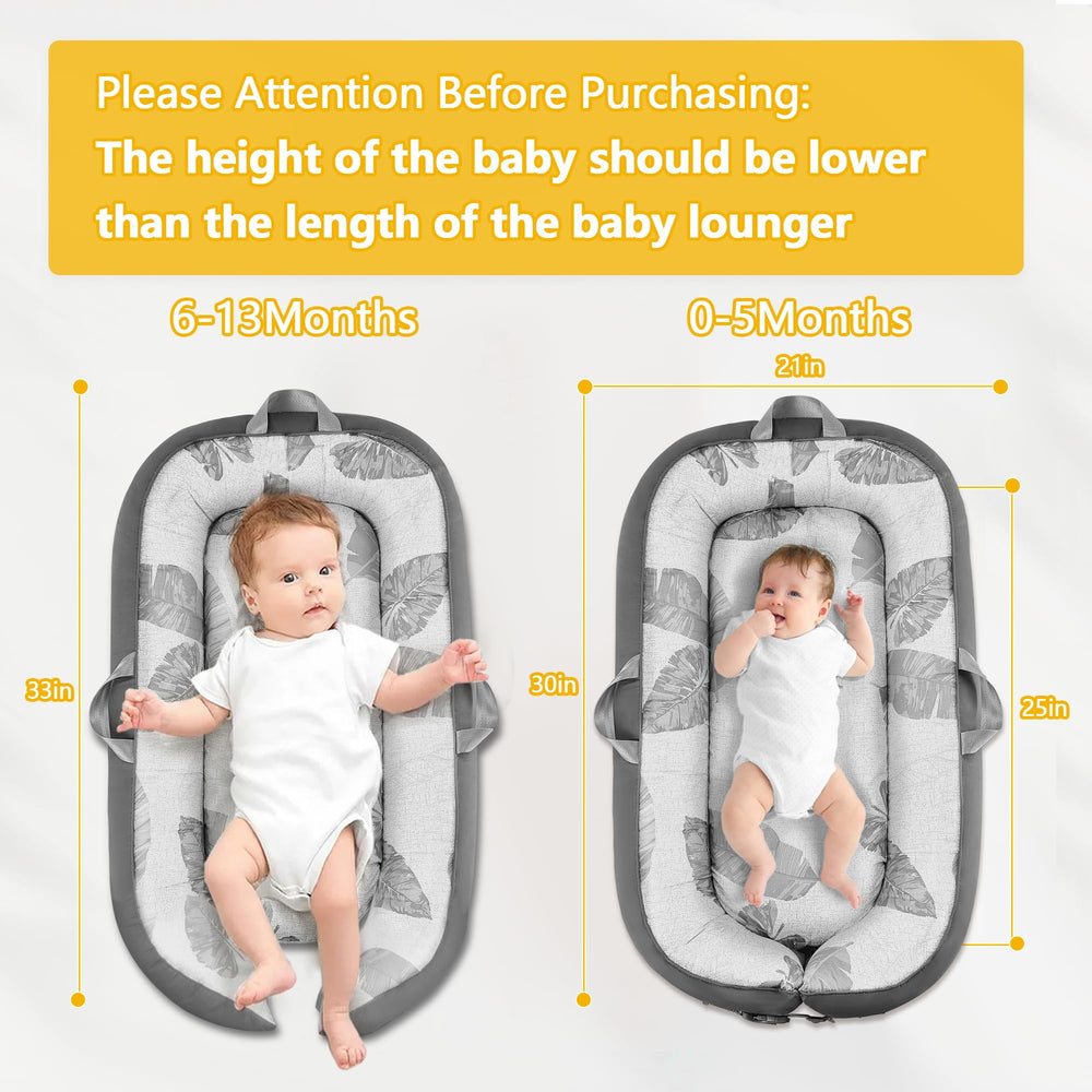Swaathani lounger with travel bag gray for easy packing