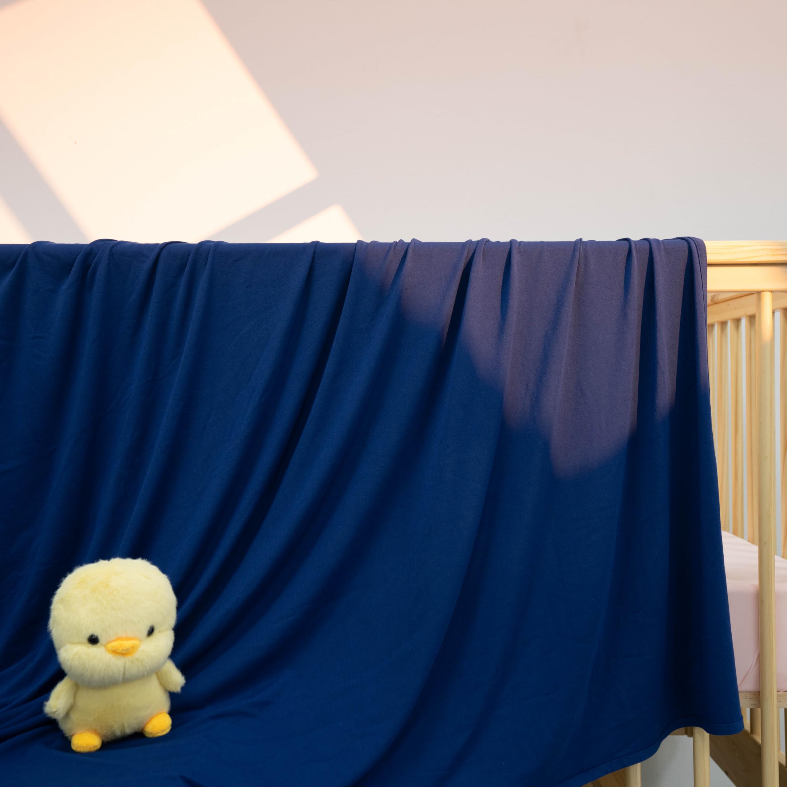 SWaddle AN blanket blue depths, wrapped for secure swaddling and calm rest