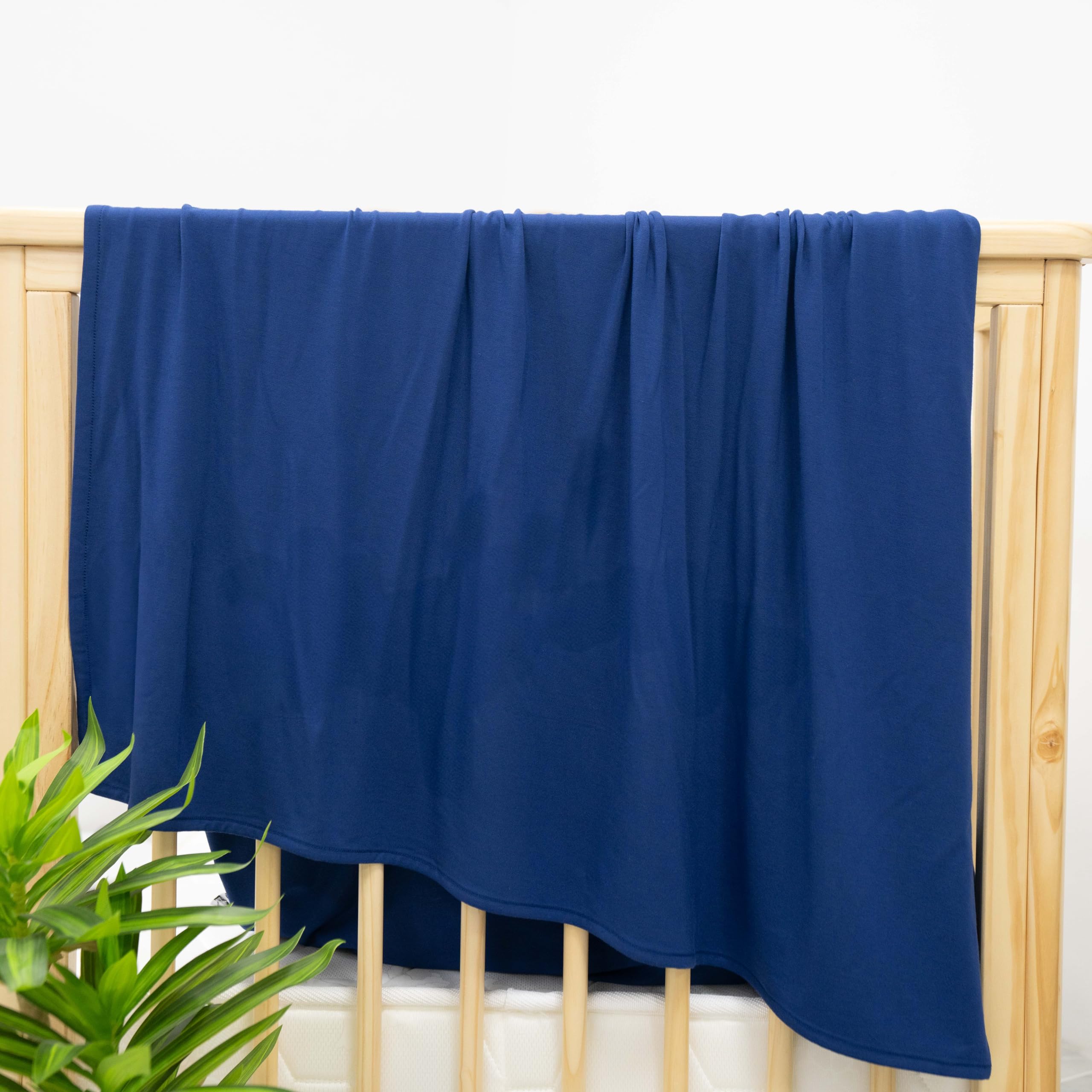 SWaddle AN blanket blue depths used as stroller cover for shade