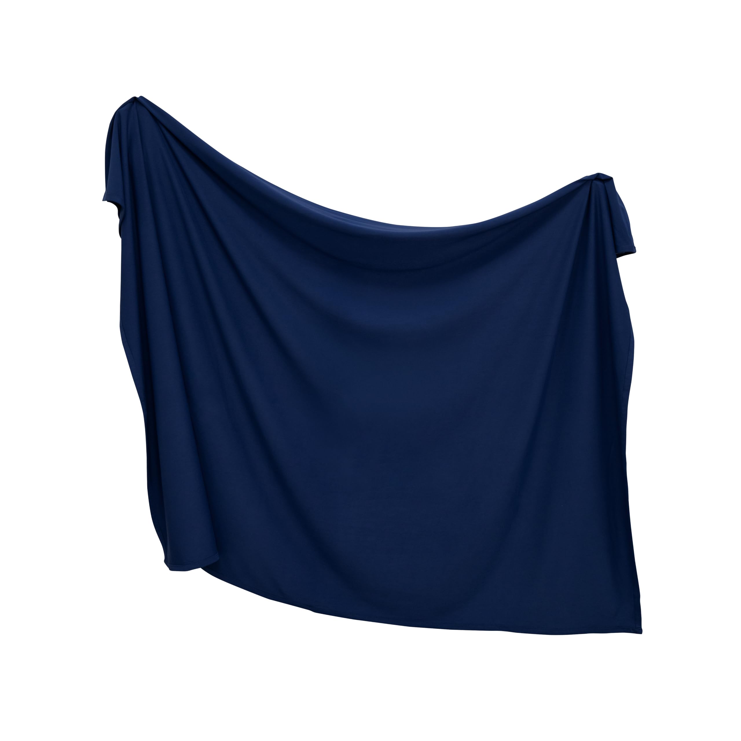 SWaddle AN blanket in blue depths, close-up of soft fabric for gentle newborn comfort