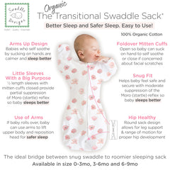 SwaddleDesigns Foldover mitten cuffs provide facial protection while enabling self-soothing.