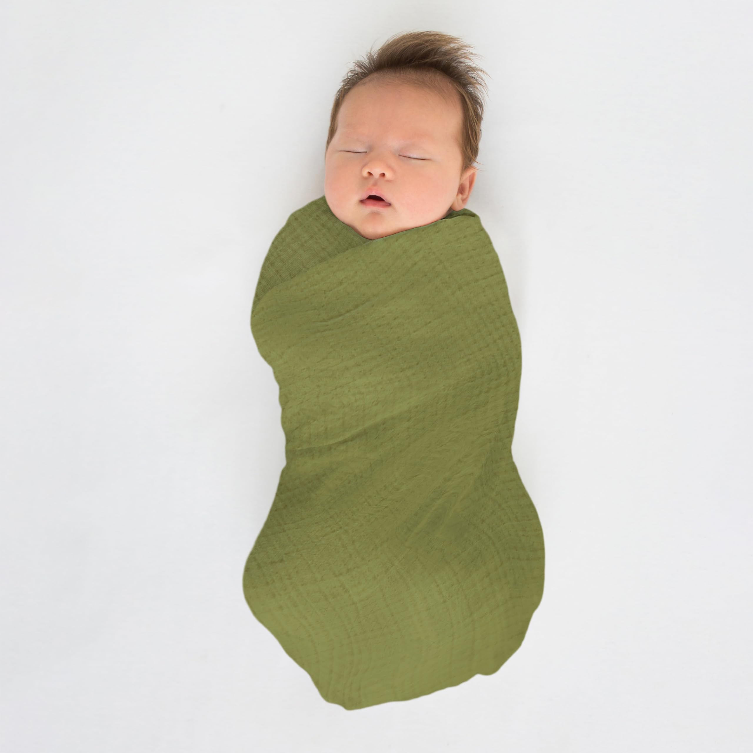 SwaddleDesigns blanket used as stroller sunshield on sunny day.