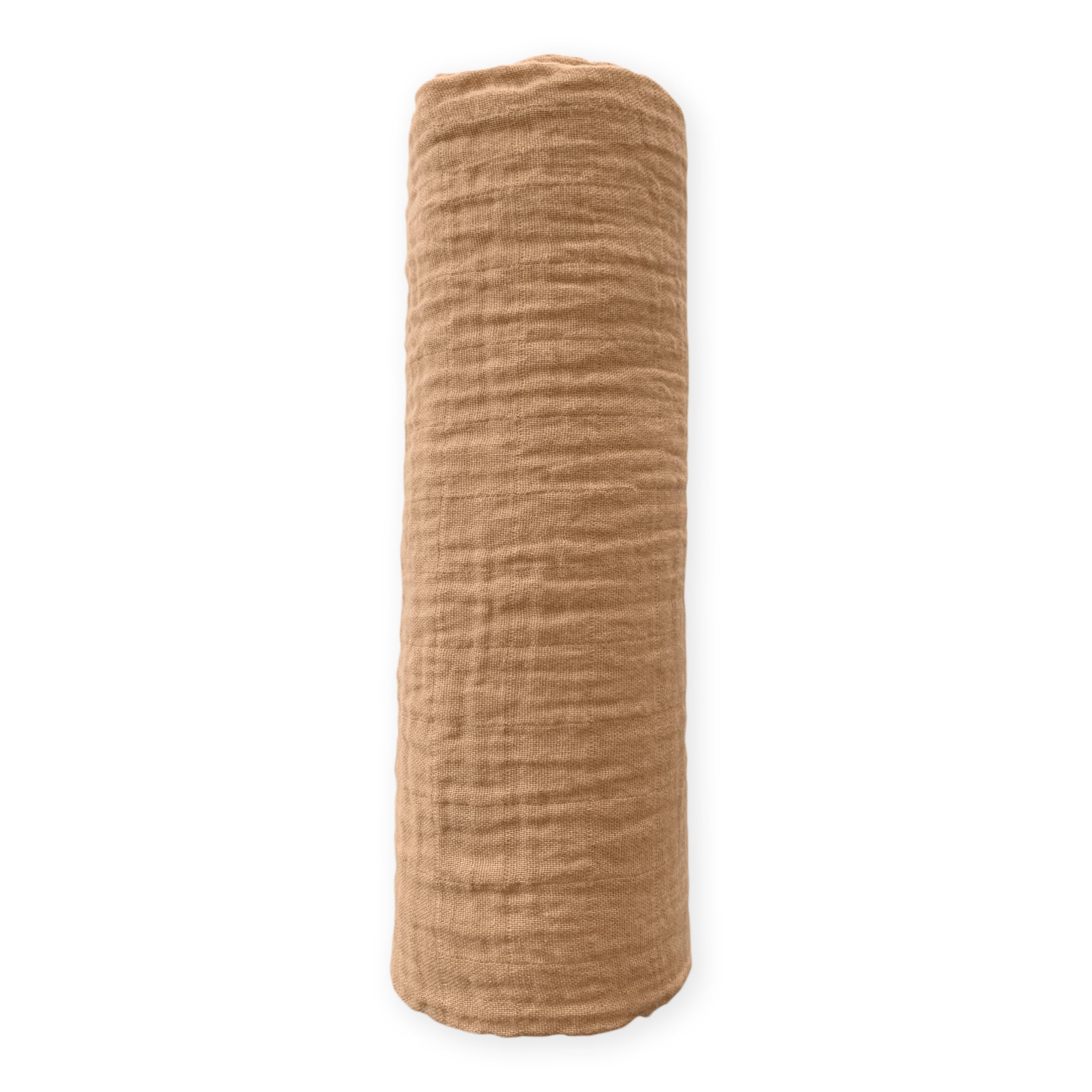 SwaddleDesigns Butterum blanket flatlay highlighting soft cotton muslin for cozy swaddling.