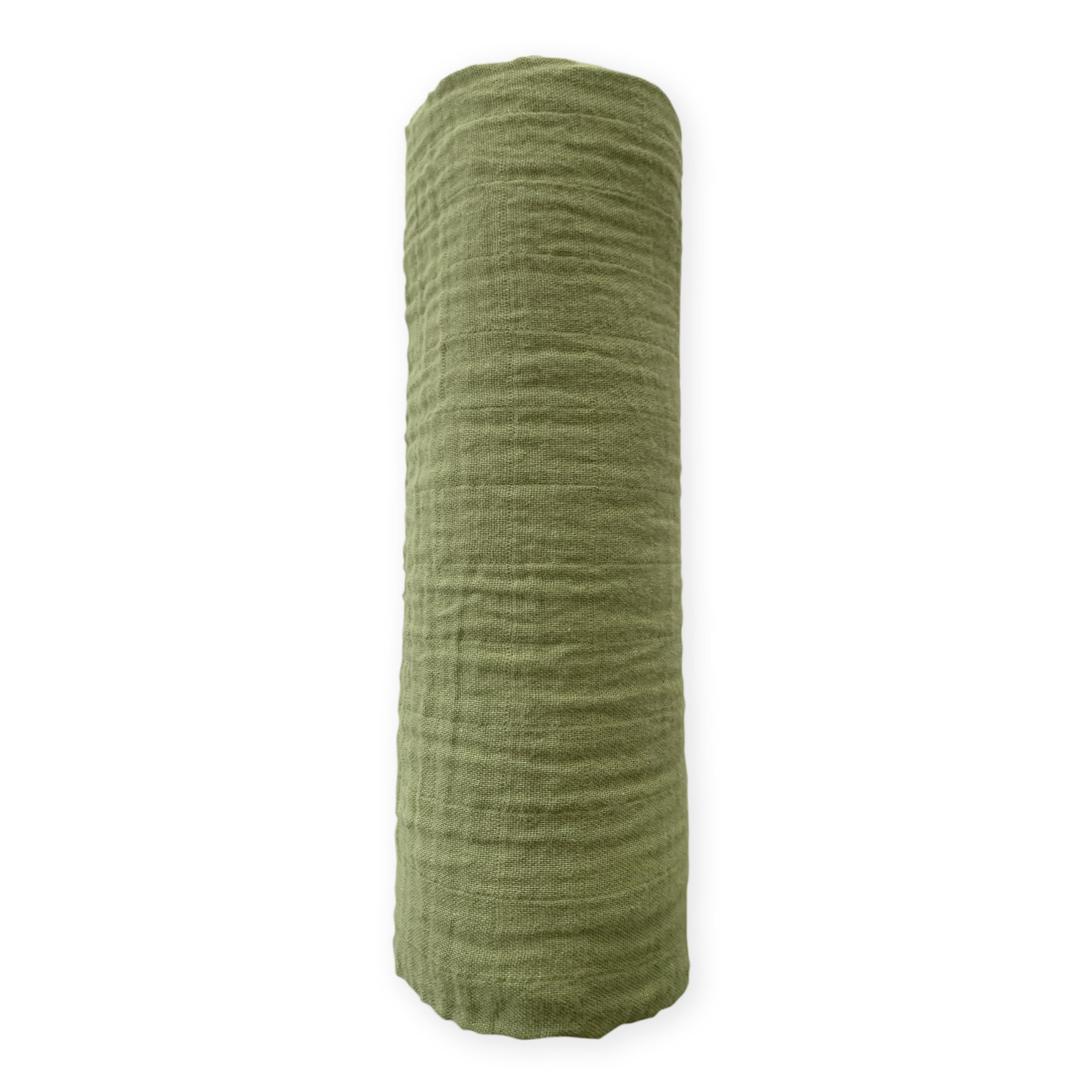 SwaddleDesigns cotton muslin swaddle blanket with green turtle motif for breathable comfort.