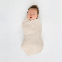 SwaddleDesigns oatmeal Earthtone collection offers modern, gender-neutral colors for daily use.