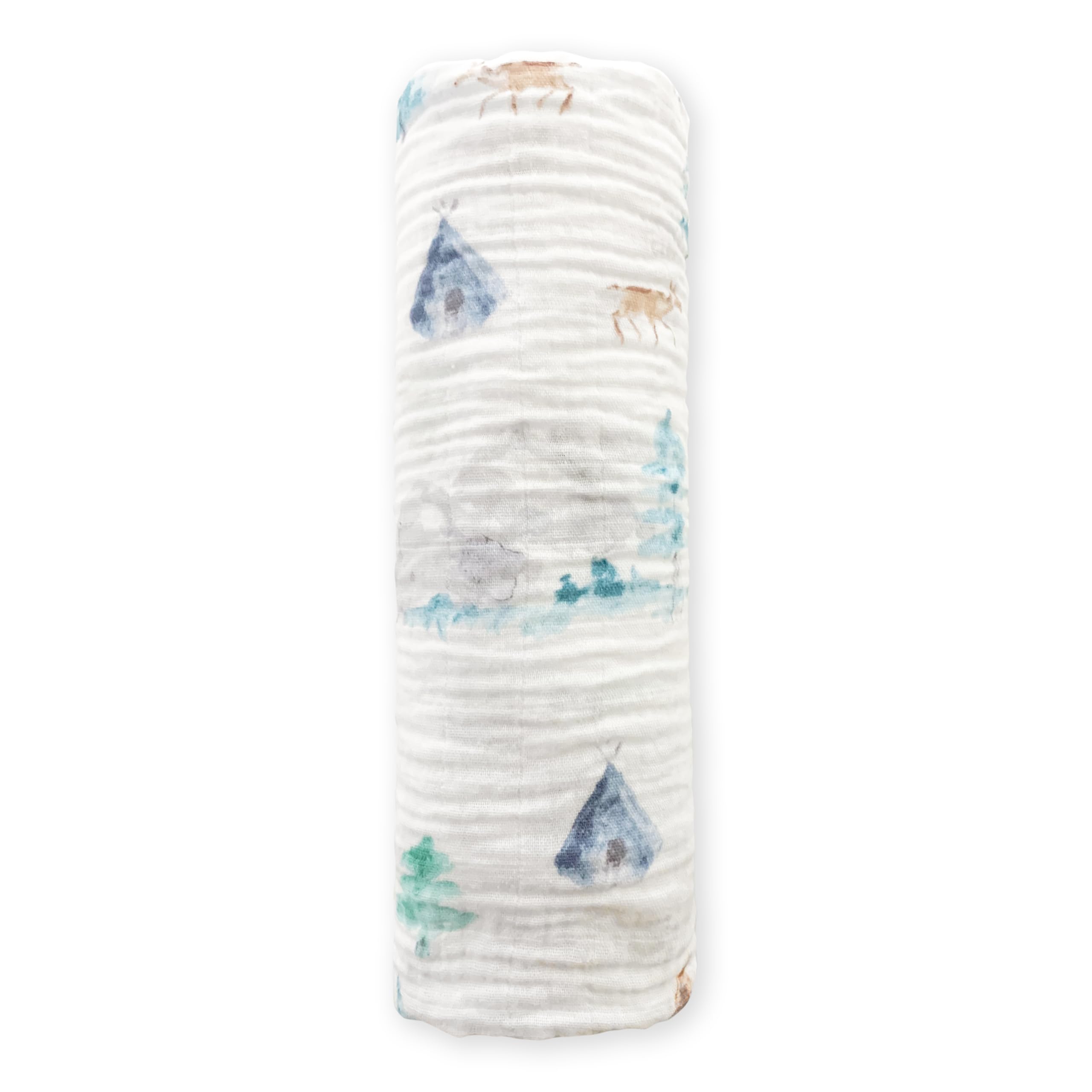 SwaddleDesigns machine washable muslin blanket stays soft after many washes