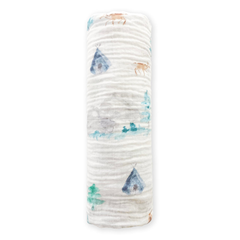 SwaddleDesigns machine washable muslin blanket stays soft after many washes
