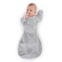 SwaddleDesigns Transitional Swaddle Sack arms-up design supports self-soothing and safer sleep.