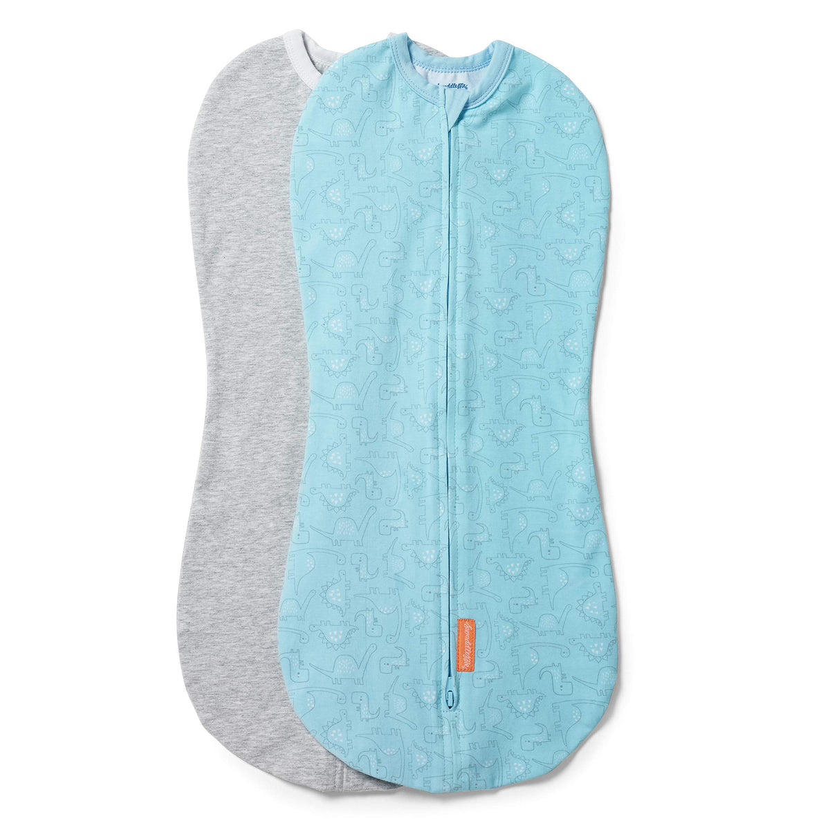 SwaddleMe Dino Jam Pod snug-fit keeps newborns calm and secure.