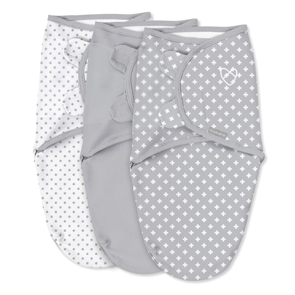 SwaddleMe Original swaddle with adjustable wings for a secure, soothing fit.
