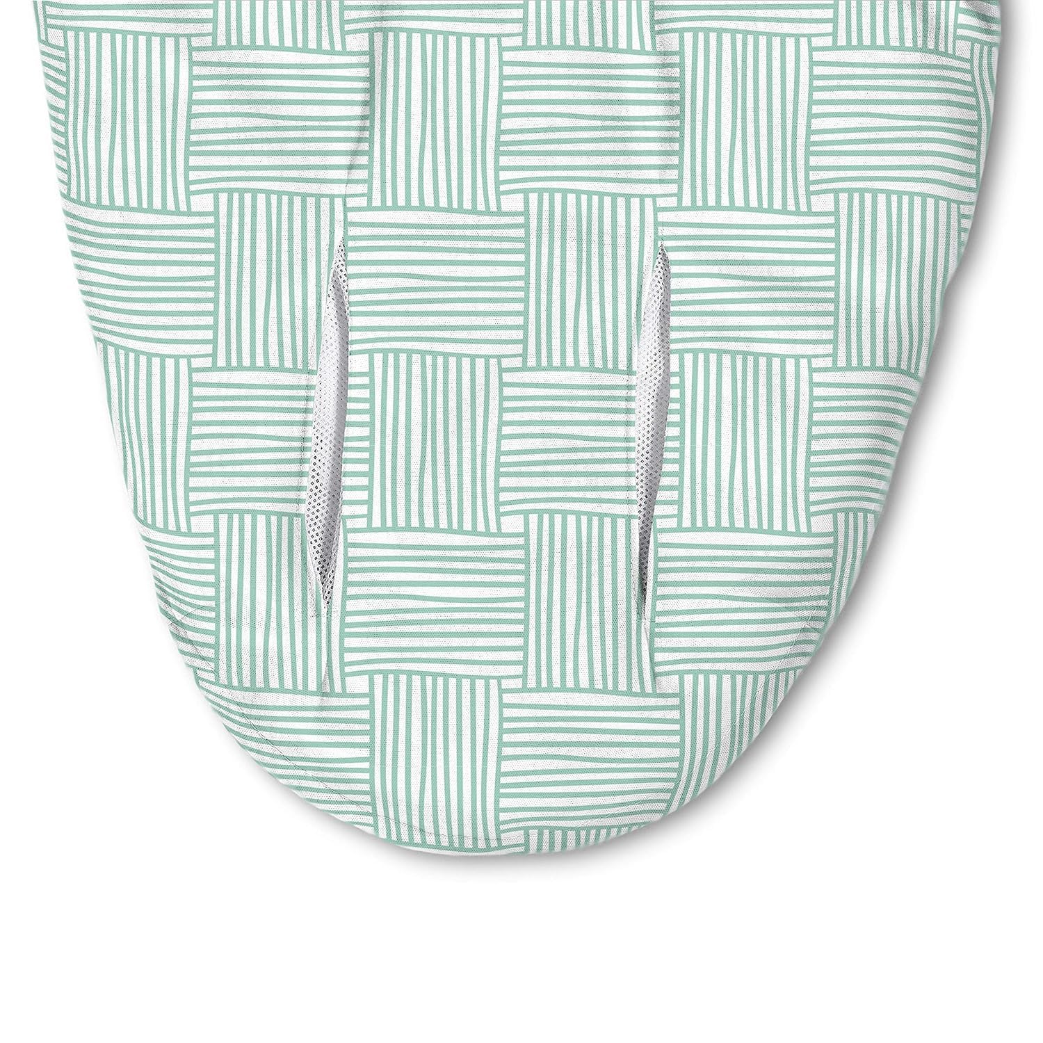 SwaddleMe Luxe swaddle with easy-change zipper for quick diaper changes