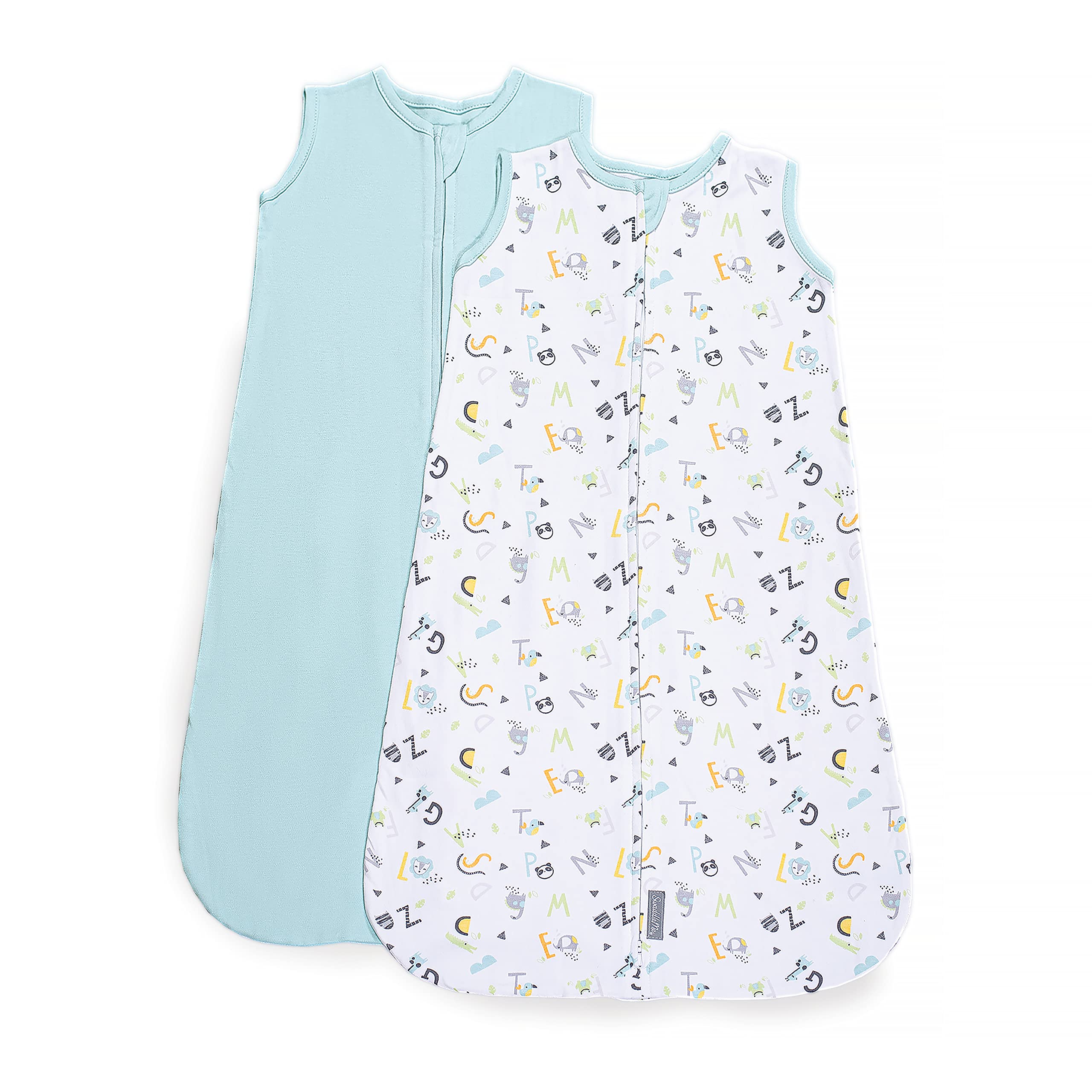 SwaddleMe Night Sack Sleeper worn over pajamas for cozy self-soothe.