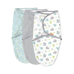 SwaddleMe Original Swaddle arms-in with secure wings for a calm, snug fit.