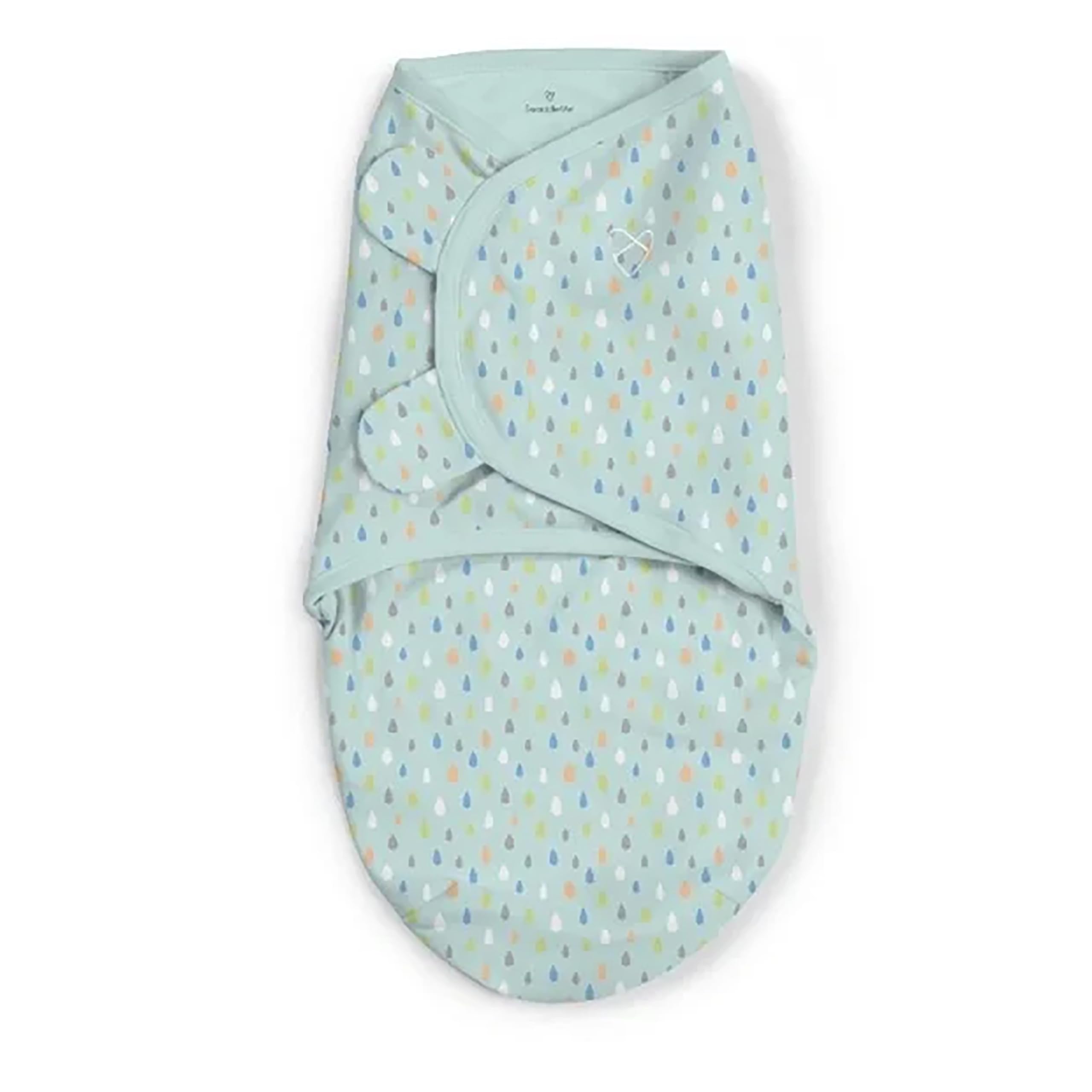 SwaddleMe Original Swaddle hip-healthy-design supports natural leg movement while swaddled.