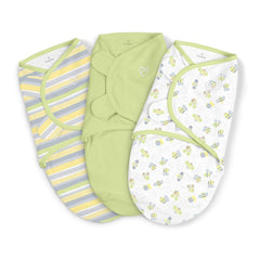 SwaddleMe Original hook closures secure baby for calmer naps.