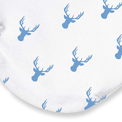 SwaddleMe Original Swaddle Oh Deer adjustable wings provide secure fit