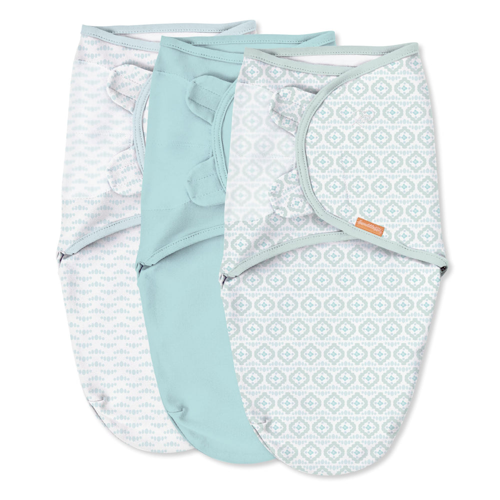 SwaddleMe Original 3-pack packaging for easy newborn swaddling