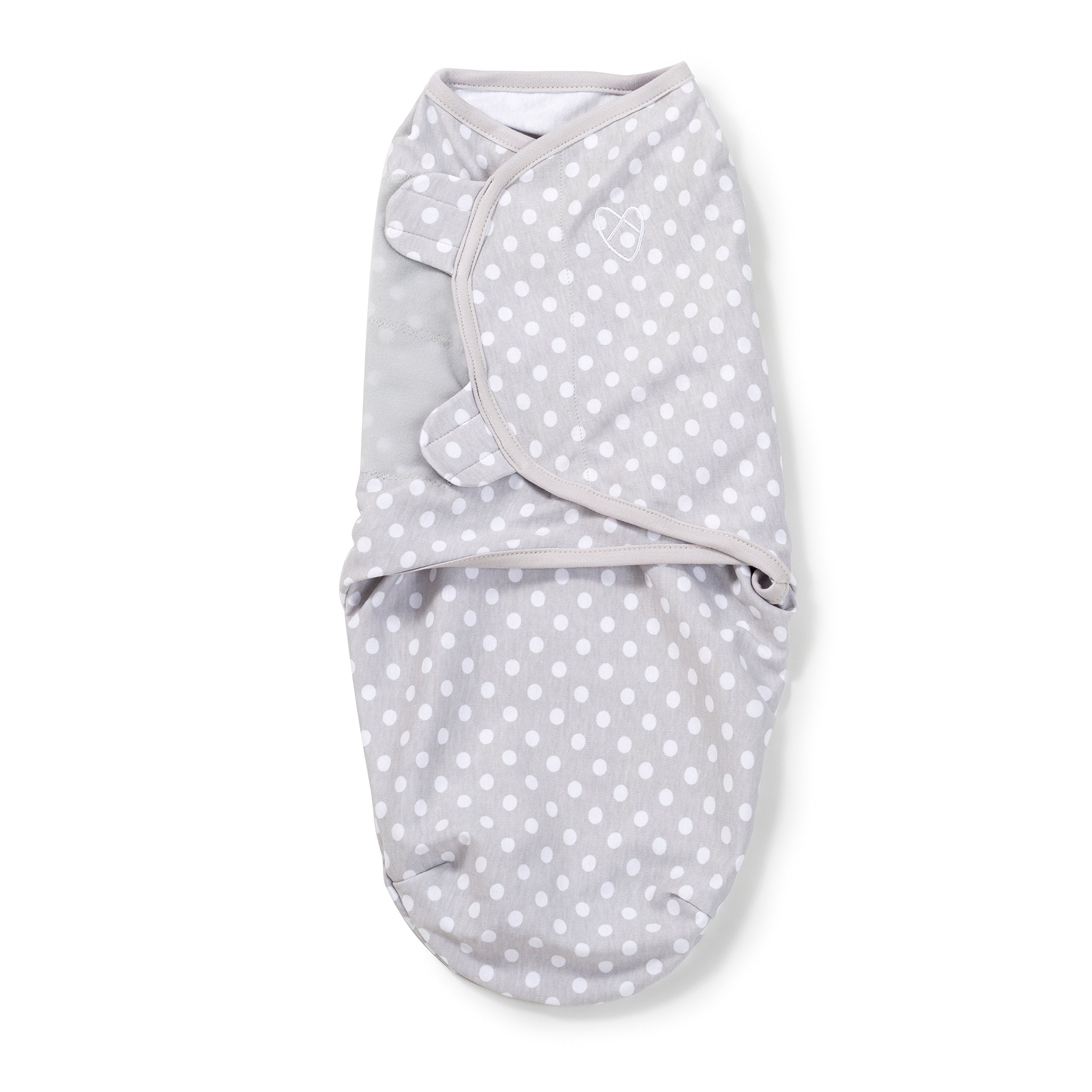SwaddleMe Original Swaddle wings adjusted for secure swaddling and gentle movement