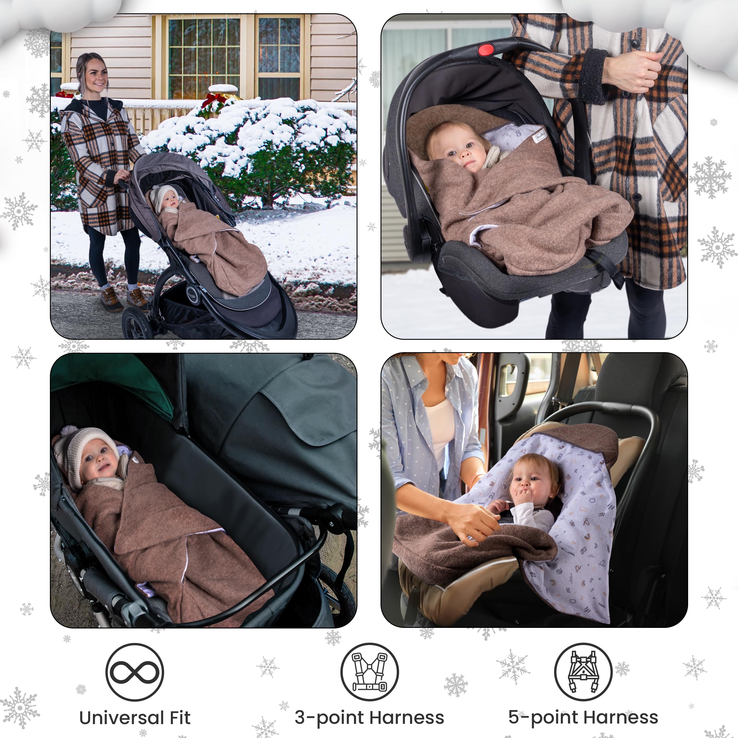 Swaddyl PolarDark crawl blanket for gentle floor time and exploration