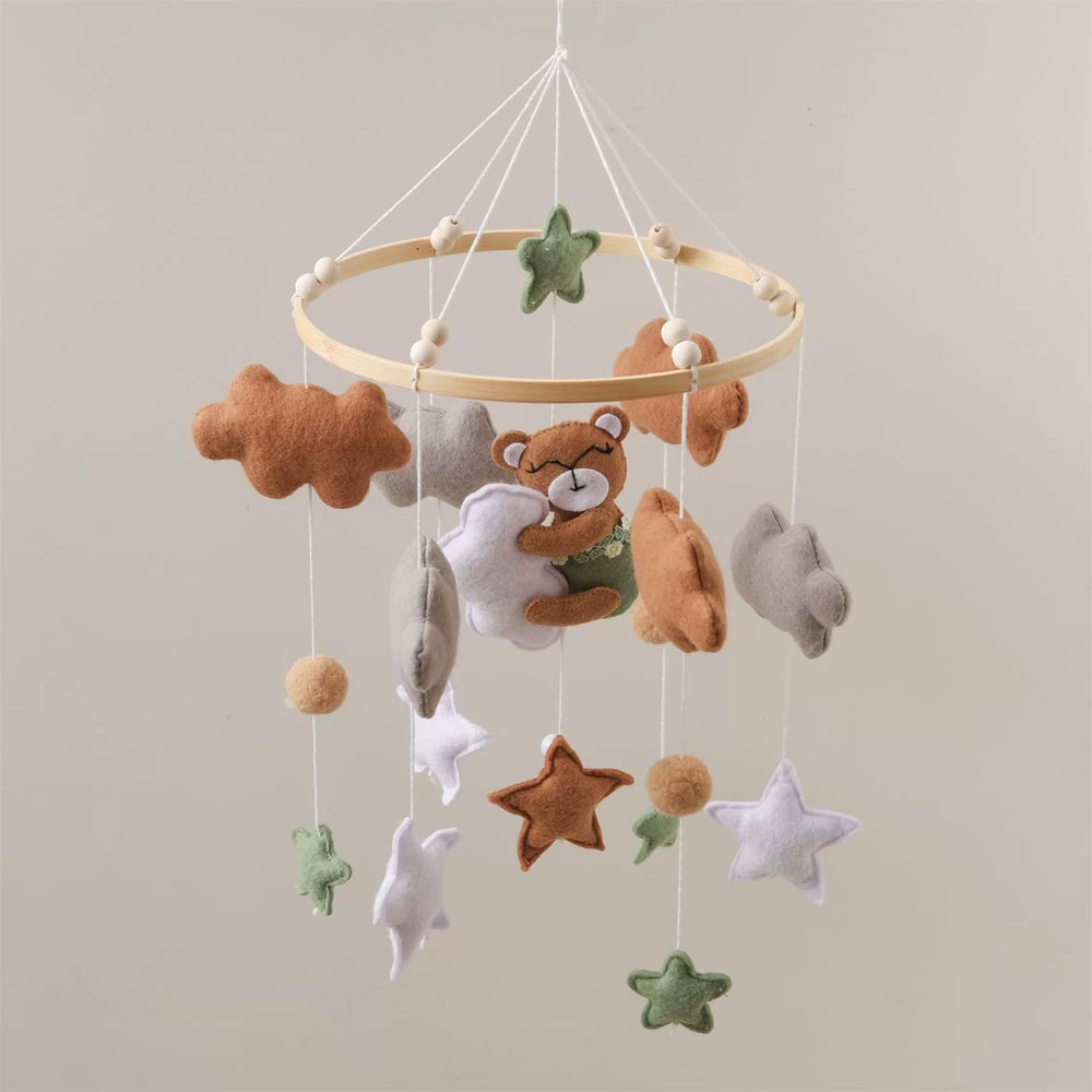 SWECOMZE nursery-decor mobile adds minimalist charm to the room