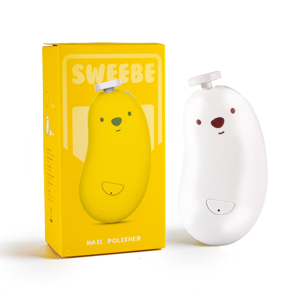 SweeBe portable storage box keeps components organized for travel.