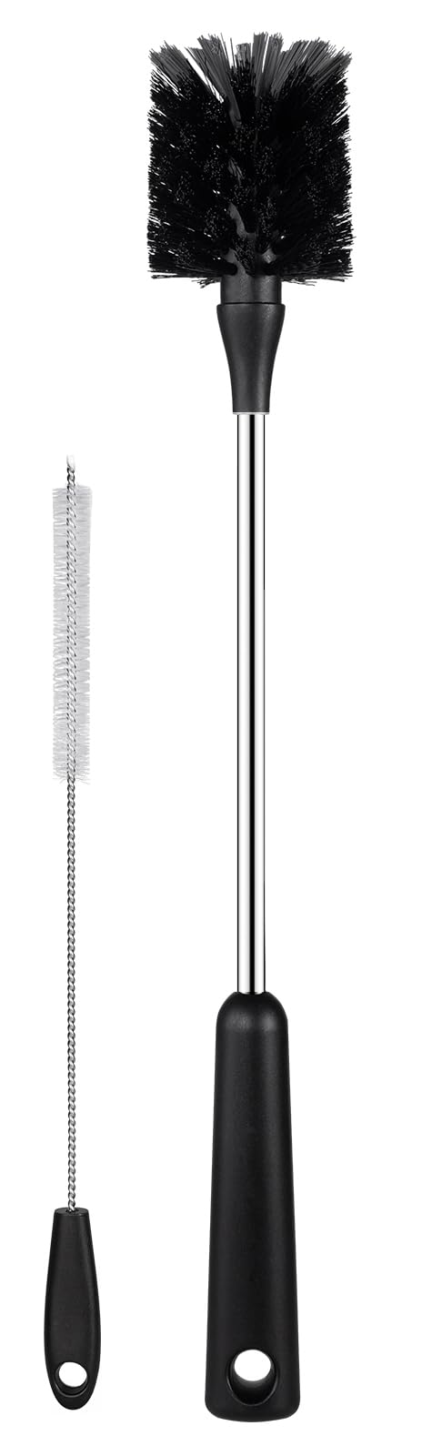 SweeBe straw brush cleans inside straw channels for a fresh sip.