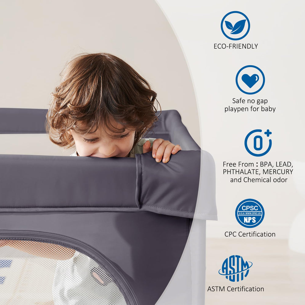 Door-access design offers easy parent-child entry and exit