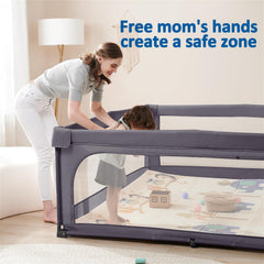 59x59 golden ratio playpen maximizes play space at home