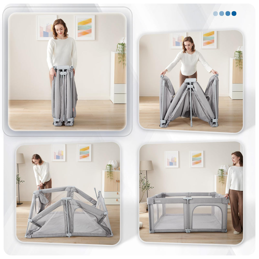 Sweeby Baby Playpen suitable for indoor and outdoor use