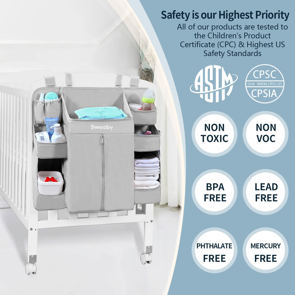 Sweeby diaper organizer makes a thoughtful baby shower gift for new parents