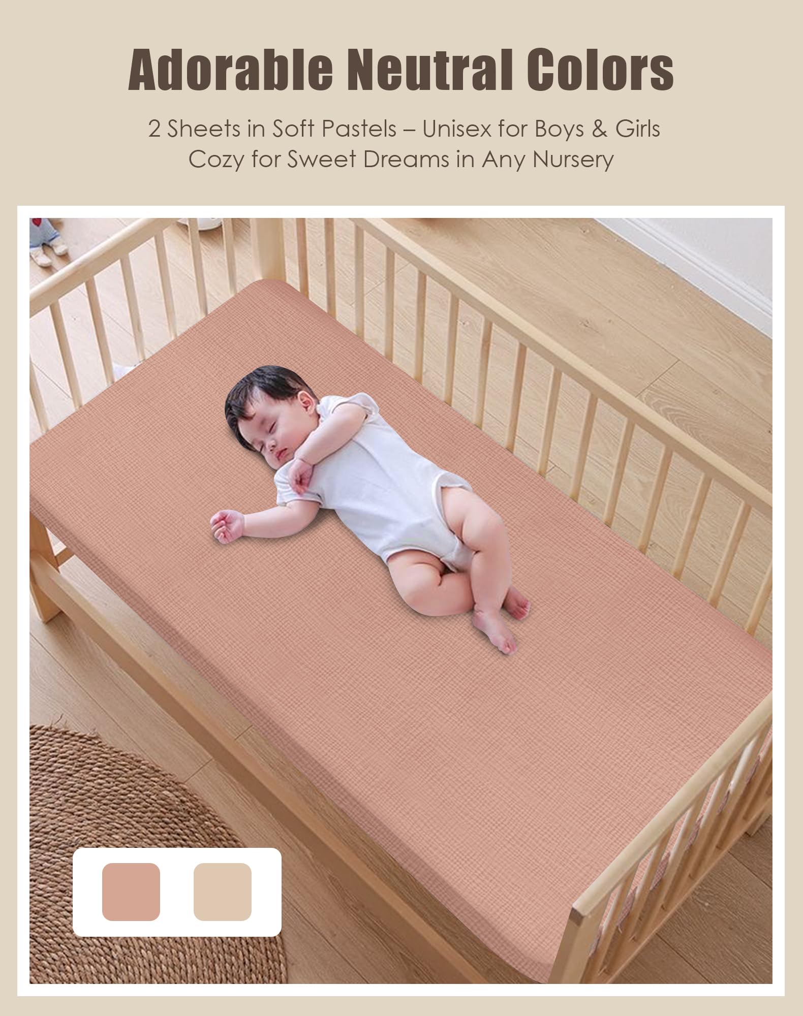 Sweet Dolphin 360-degree elastic hem ensures secure, wrinkle-free fit.