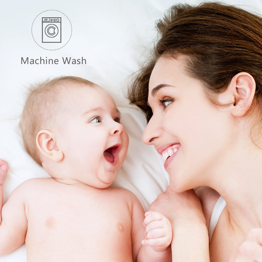 Sweet Dolphin burp cloths after multiple machine washes for durability