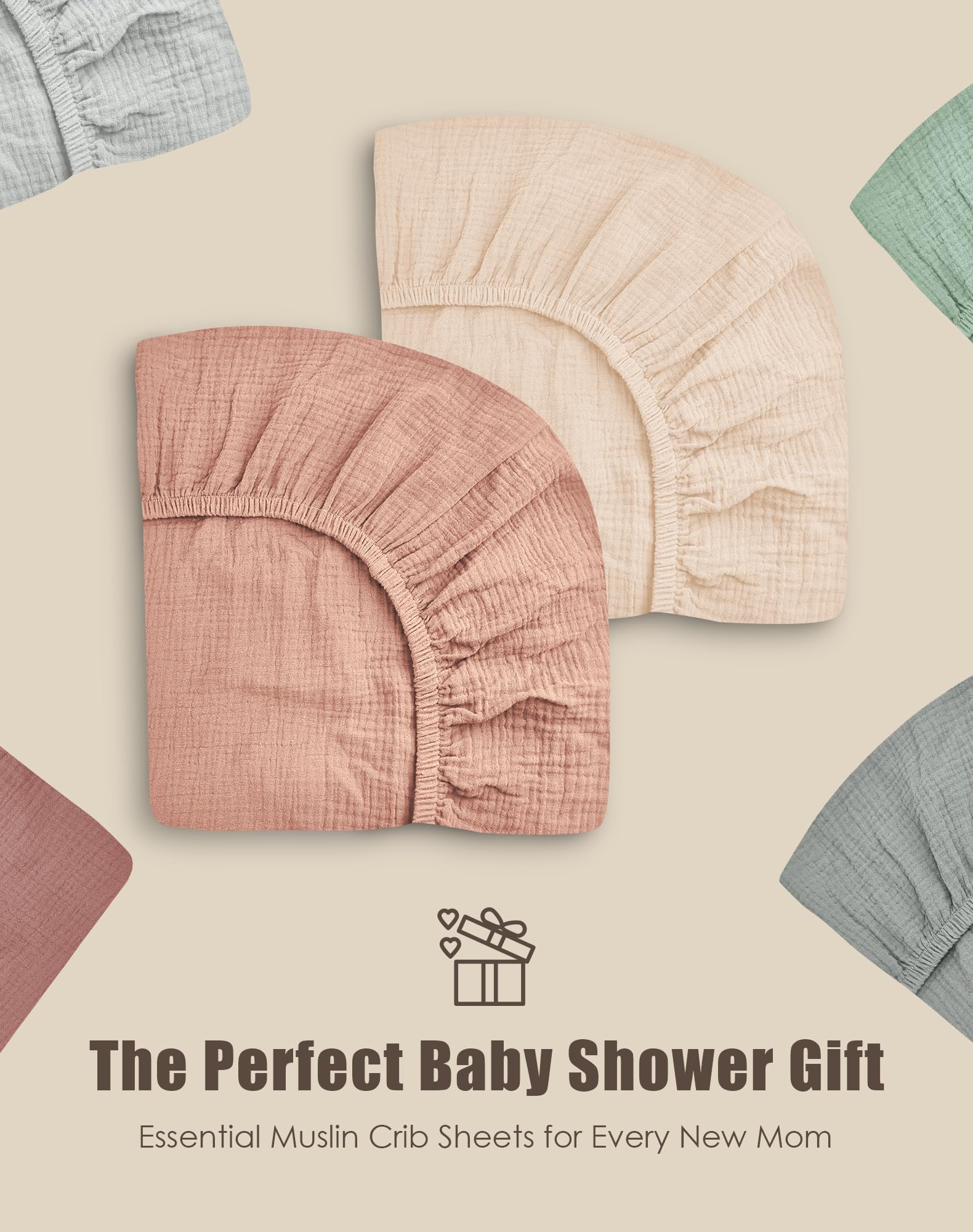 Sweet Dolphin gift-ready packaging appeals to new parents.