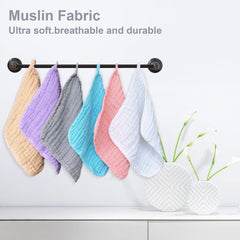 Multicolor Sweet Dolphin washcloths brightening bath routine