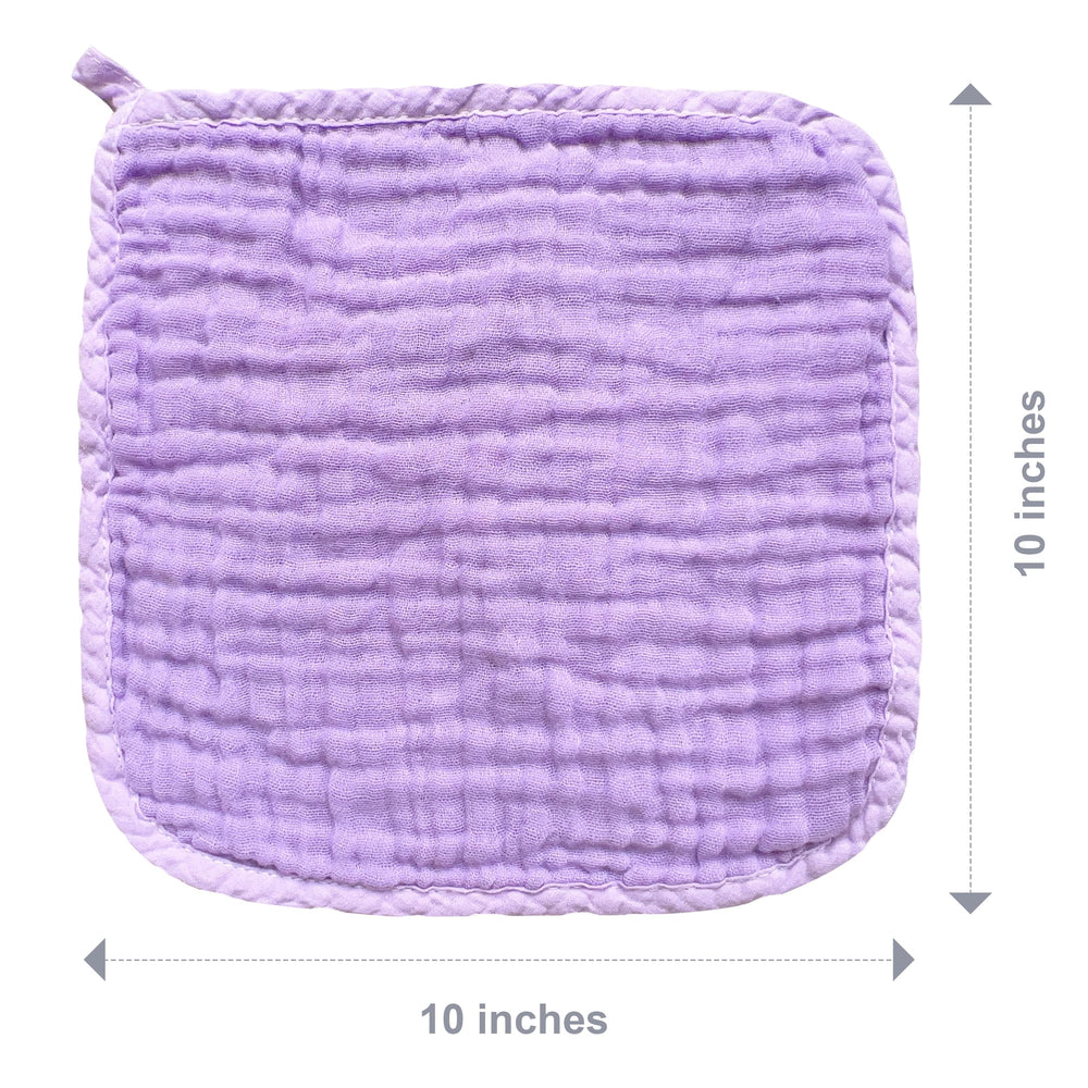 Toddler-friendly Sweet Dolphin washcloths, durable for daily use