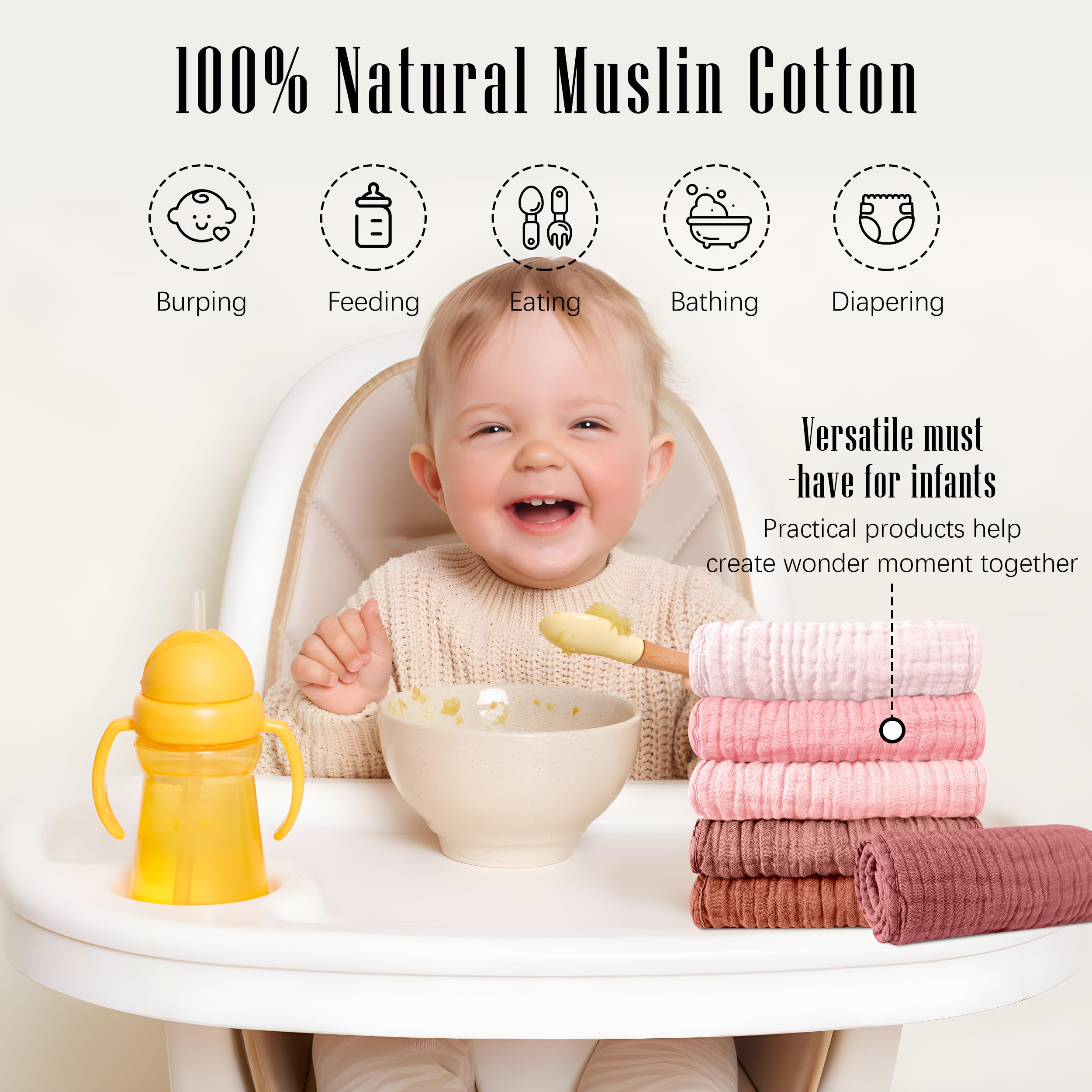 SWEET DOLPHIN set for registry, practical baby essential.