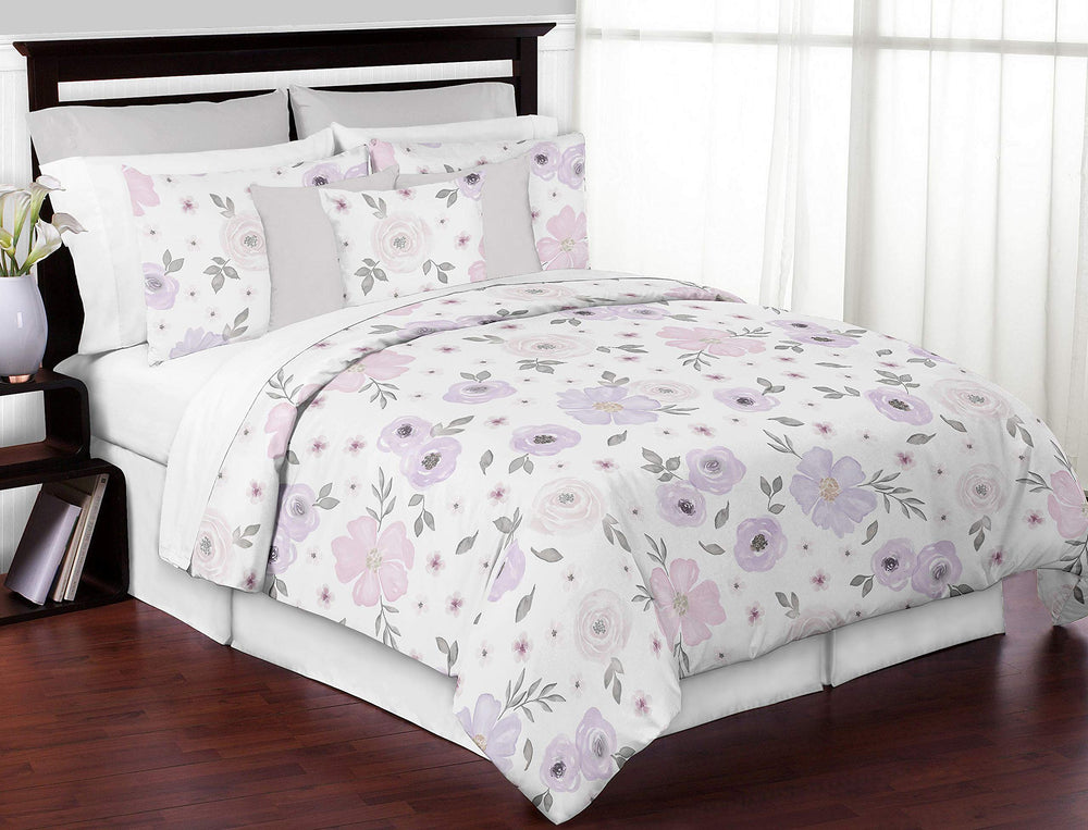 Sweet Jojo Designs coordinating decor theme with bedding and storage bins