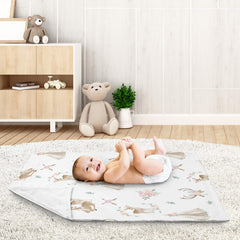 Sweet Jojo Designs blanket 30x36 size ideal for swaddling and travel