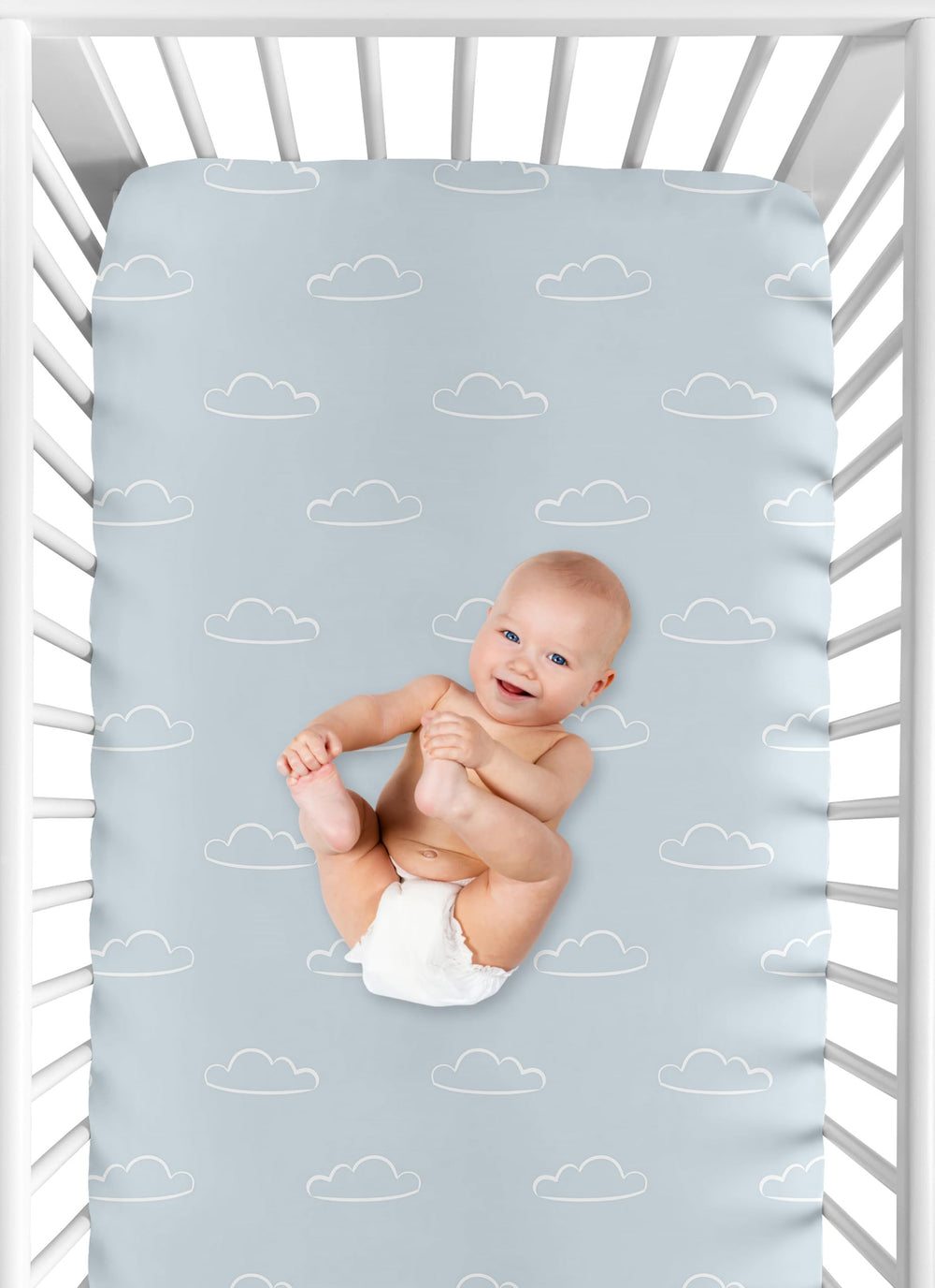 Sweet Jojo Designs breathable microfiber sheet stands up to frequent washing