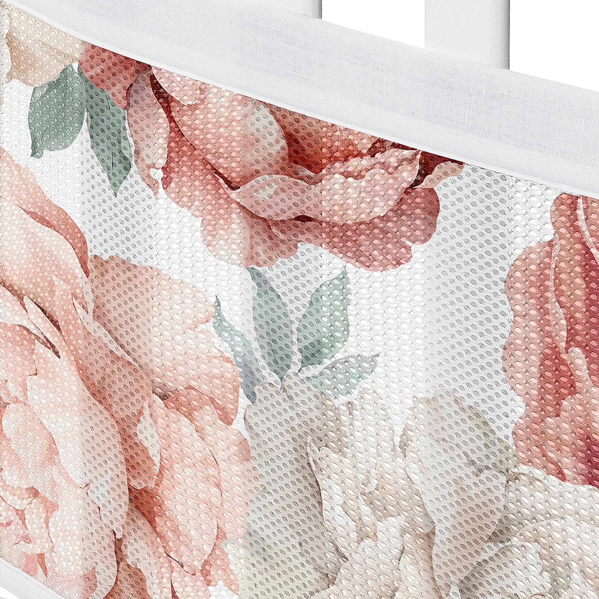 Sweet Jojo Designs BreathableBaby mesh texture closeup highlights breathable fabric