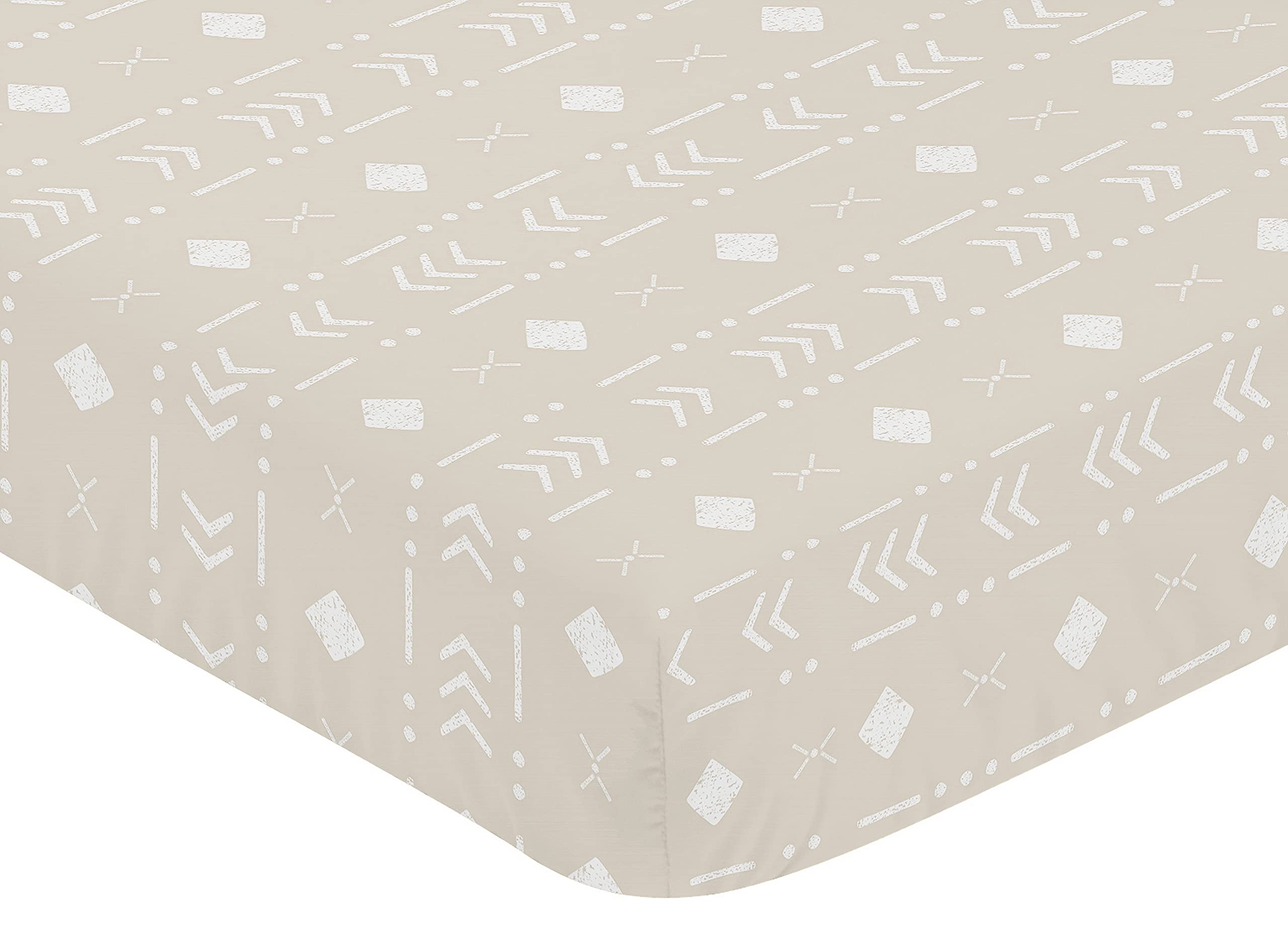 Sweet Jojo Designs brushed microfiber sheet offers a soft touch and durable performance.