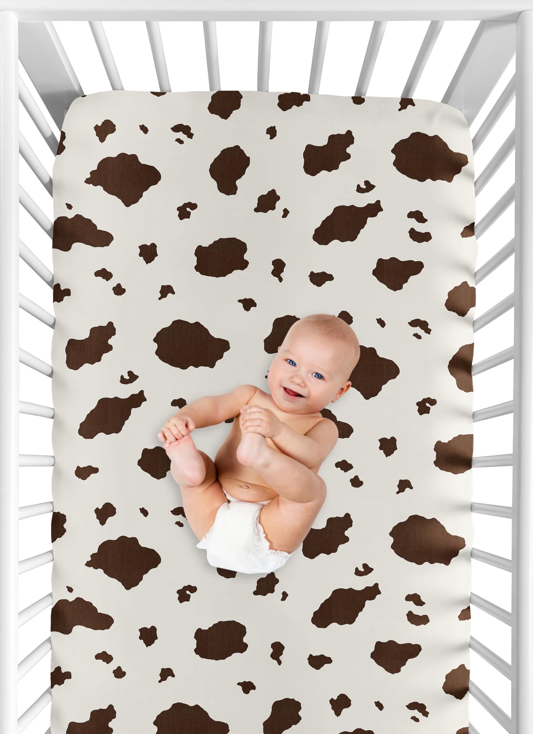 Sweet Jojo Designs brushed microfiber texture detail highlighting soft touch.