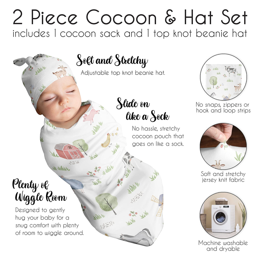 Cocoon sleep sack size 8x16 inches from Sweet Jojo Designs