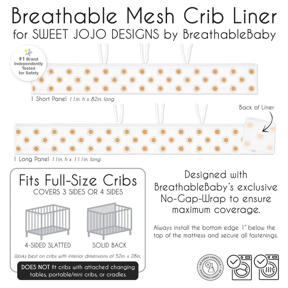 Sweet Jojo Designs crib compatibility with standard cribs without changing tables